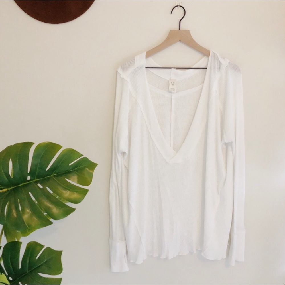 Free People V-neck Sweater